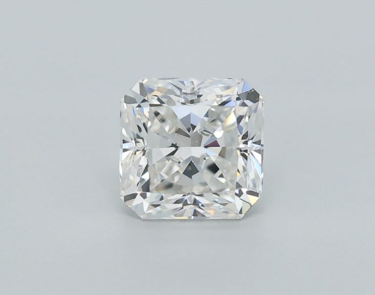 0.53 carat, Colour – F, Clarity – IF, Shape – Square Radiant,  BDM