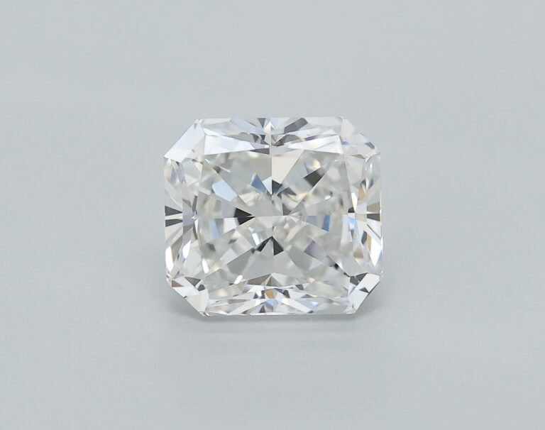 0.63 carat, Colour – F, Clarity – VVS1, Shape – Rectangular Radiant,  BDM