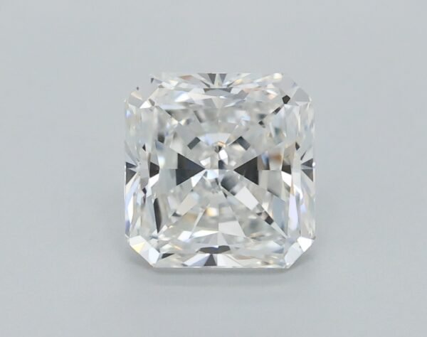 0.53 carat, Colour - F, Clarity - VVS2, Shape - Square Radiant,  BDM