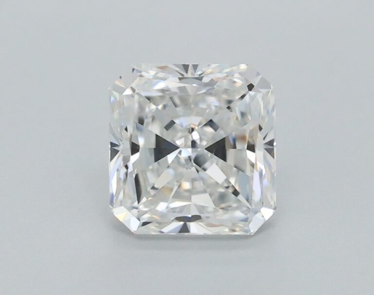 0.53 carat, Colour – F, Clarity – VVS2, Shape – Square Radiant,  BDM