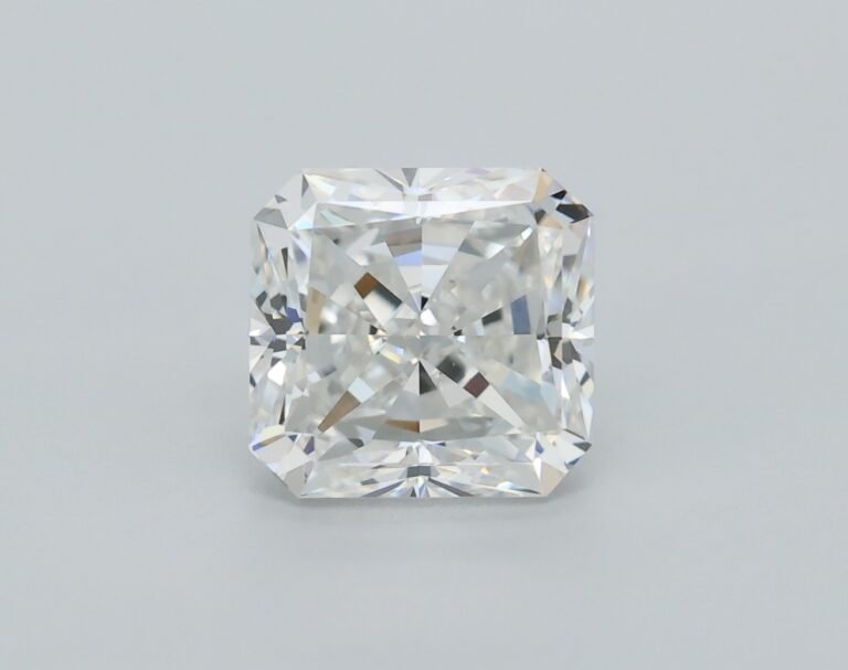 0.86 carat, Colour – G, Clarity – VVS1, Shape – Square Radiant,  BDM