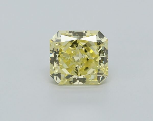 1.02 carat, Colour - Y5  Fancy Intense Yellow, Clarity - SI1, Shape - Rectangular Radiant,  BDM