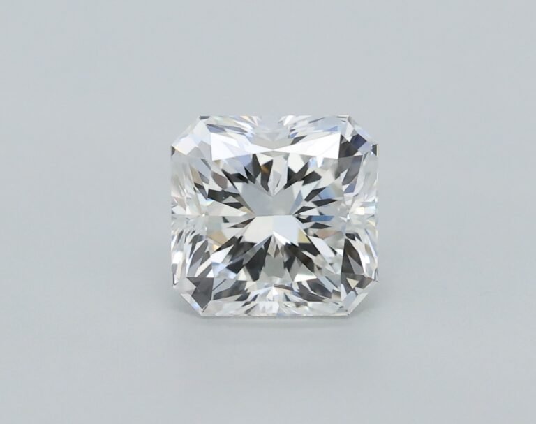 0.53 carat, Colour – F, Clarity – VVS1, Shape – Square Radiant,  BDM