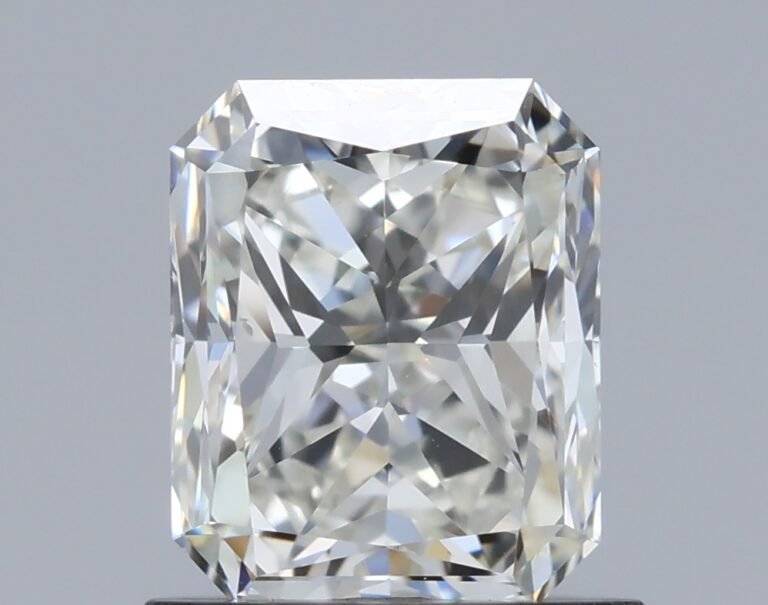 1.02 carat, Colour – J, Clarity – VS2, Shape – Rectangular Radiant,  BDM