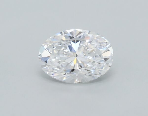0.54 carat, Colour - D, Clarity - VVS2, Shape - Oval,  BDM