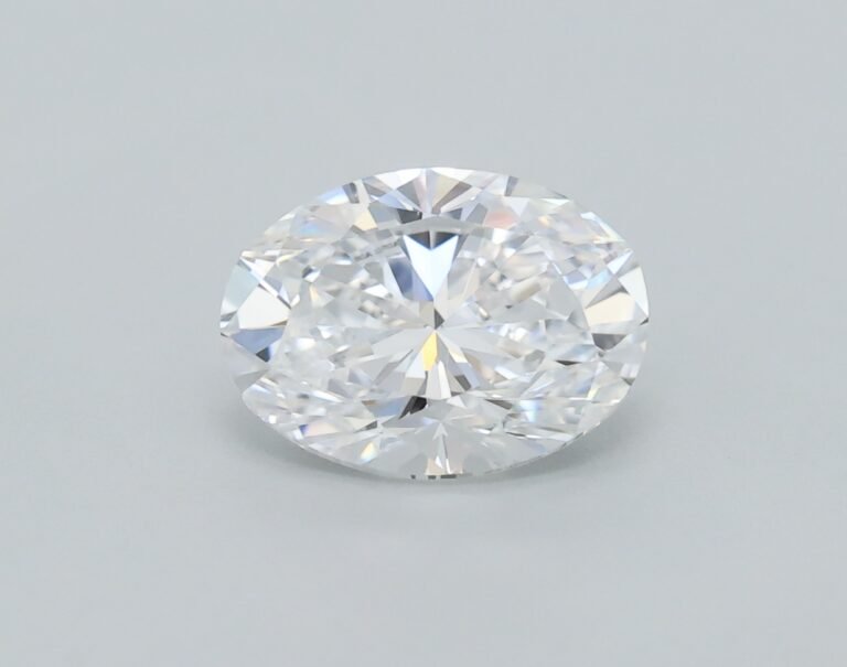 0.54 carat, Colour – D, Clarity – VVS2, Shape – Oval,  BDM