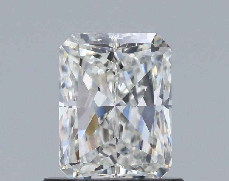 0.88 carat, Colour – I, Clarity – VS1, Shape – Modified Rectangular Radiant,  BDM