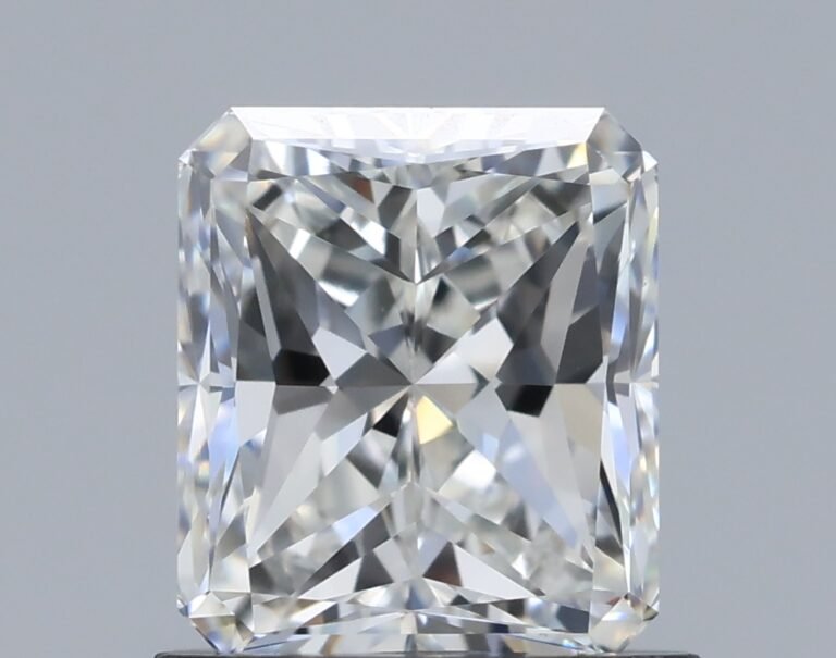 1.03 carat, Colour – H, Clarity – VS1, Shape – Rectangular Radiant,  BDM