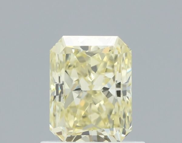 0.88 carat, Colour - Y3  Fancy Yellow, Clarity - VS2, Shape - Radiant,  BDM