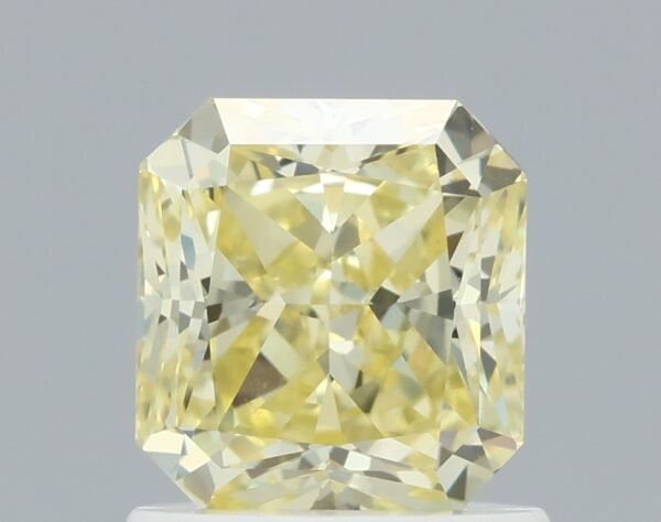 1.06 carat, Colour - Y4  Fancy Yellow, Clarity - VS1, Shape - Modified Radiant,  BDM