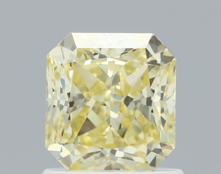 1.06 carat, Colour – Y4  Fancy Yellow, Clarity – VS1, Shape – Modified Radiant,  BDM