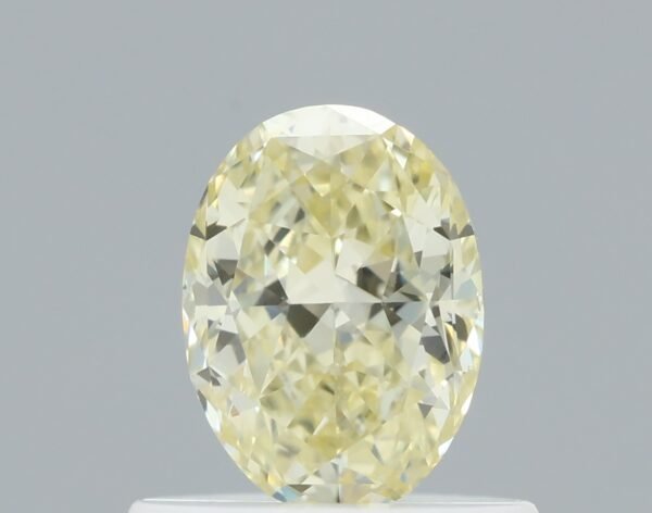 0.56 carat, Colour - Y3  Fancy Yellow, Clarity - VS1, Shape - Modified Oval,  BDM