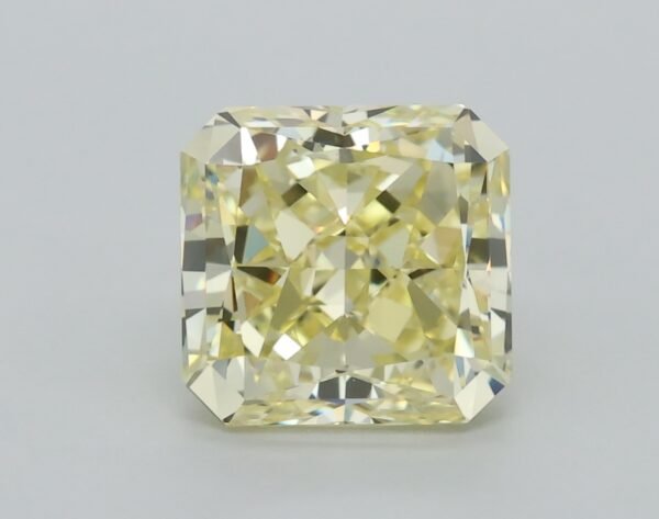 1.41 carat, Colour - Y3  Fancy Yellow, Clarity - VVS2, Shape - Square Radiant,  BDM