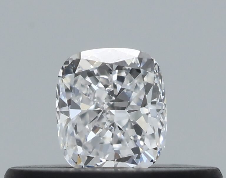 0.18 carat, Colour – E, Clarity – VVS1, Shape – Modified Cushion,  BDM