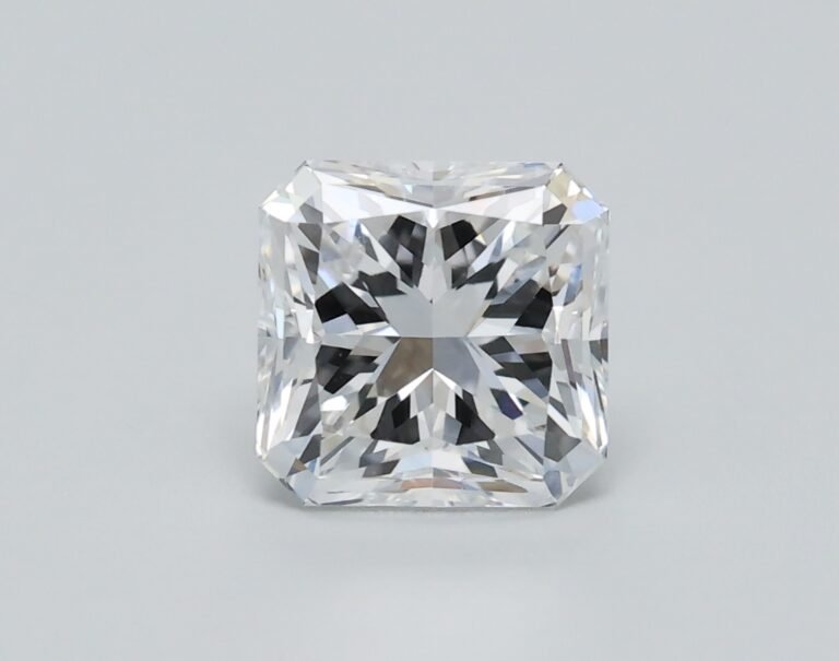 0.55 carat, Colour – D, Clarity – VVS2, Shape – Square Radiant,  BDM