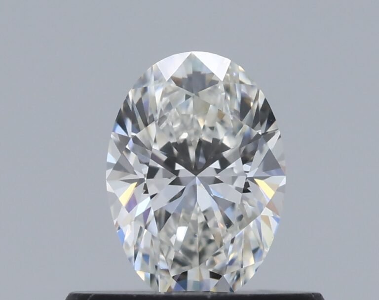 0.41 carat, Colour – H, Clarity – VVS2, Shape – Oval,  BDM